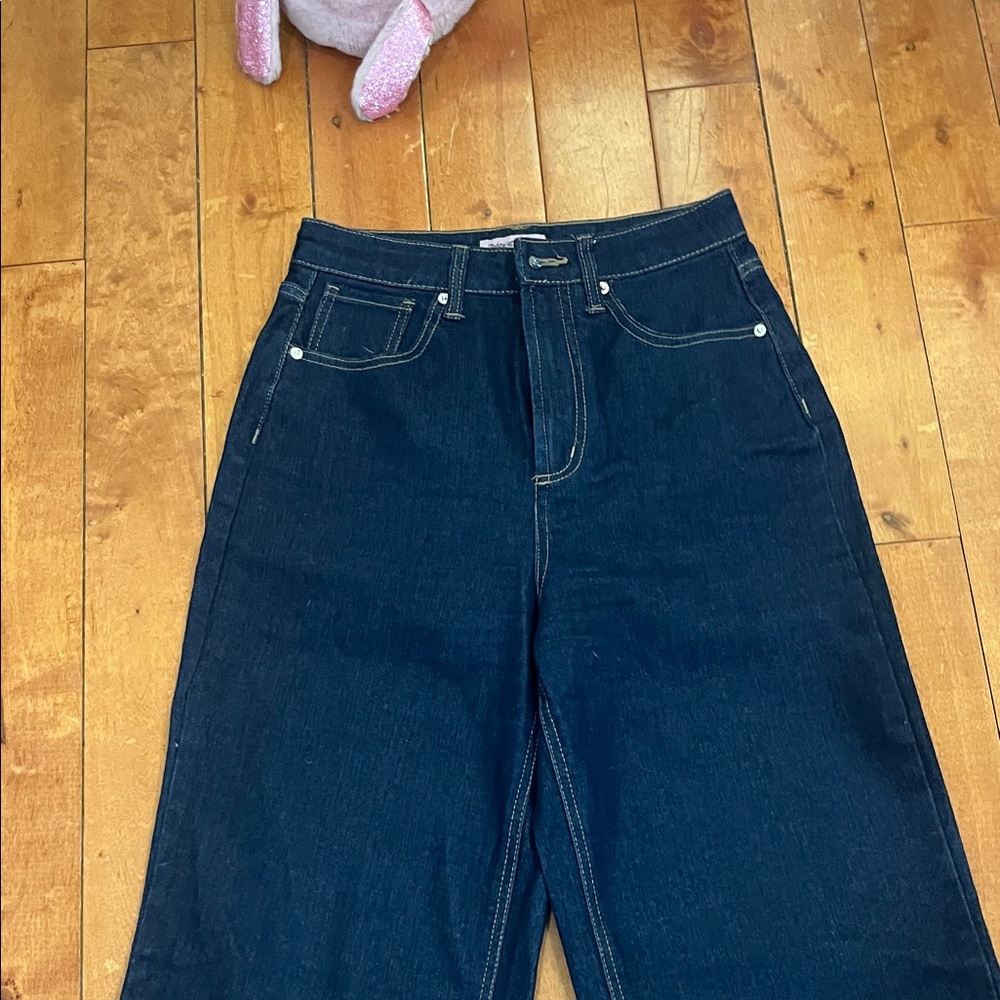 Juicy Couture Women's Navy High Rise Jeans - Picture 2 of 3